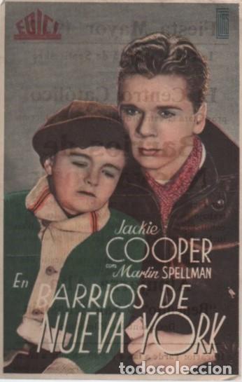 Cine: PROGRAMA DE CINE: BARRIOS DE NUEVA YORK PC-10300 - Foto 1
