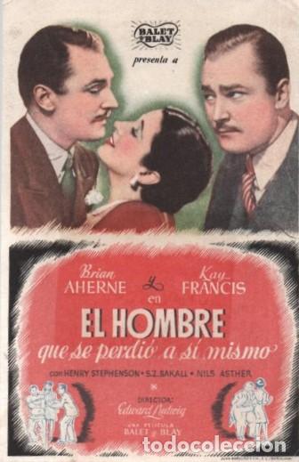 Cine: PROGRAMA DE CINE: EL HOMBRE QUE SE PERDIO A S&Iacute; MISMO PC-10315 - Foto 1