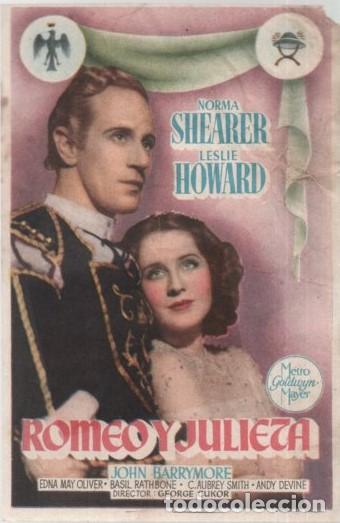 Cine: PROGRAMA DE CINE: ROMEO Y JULIETA PC-10317 - Foto 1