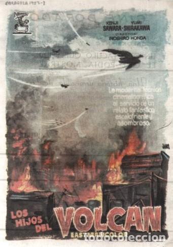 Cine: PROGRAMA DE CINE: LOS HIJOS DEL VOLCAN PC-10319 - Foto 1