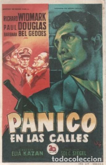 Cine: PROGRAMA DE CINE: PANICO EN LAS CALLES PC-10325 - Foto 1