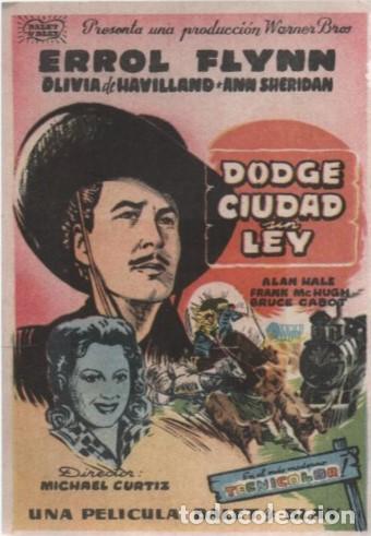 Cine: PROGRAMA DE CINE: DODGE CIUDAD SIN LEY PC-10328 - Foto 1