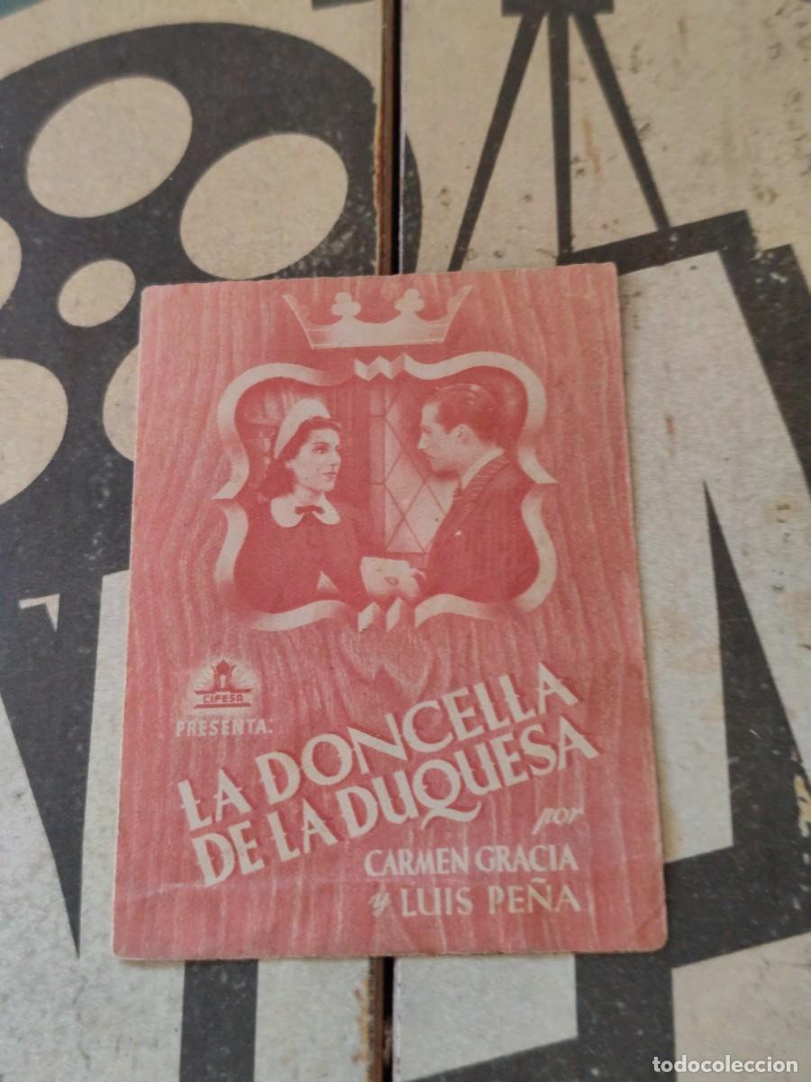 Cine: R La doncella de la duquesa Doble con publicidad Cine Goya - Foto 1