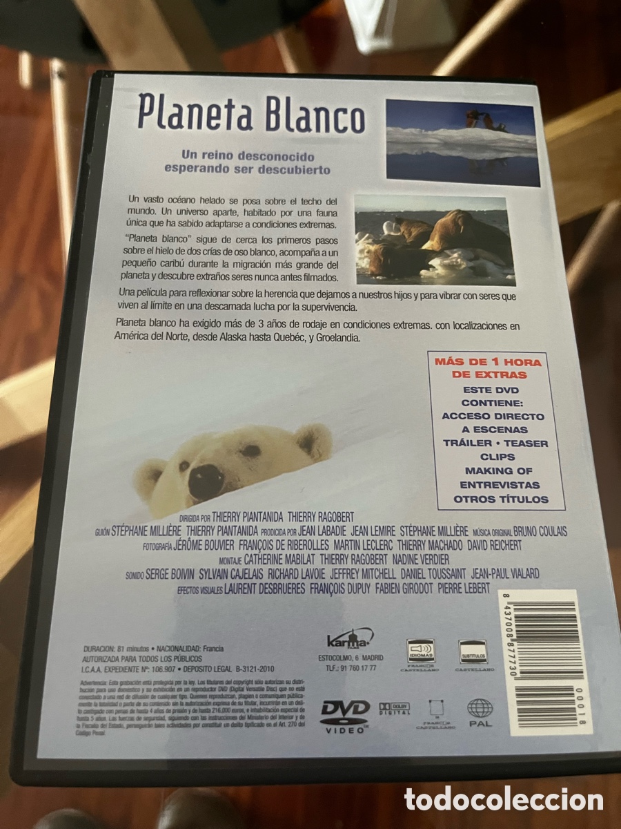 Cine: PLANETA BLANCO - Documental. - Foto 2
