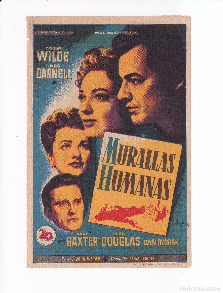 Cine: MURALLAS HUMANAS : CORNEL WILDE - Foto 1