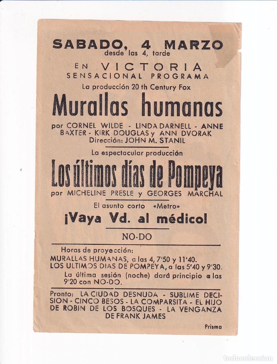 Cine: MURALLAS HUMANAS : CORNEL WILDE - Foto 2