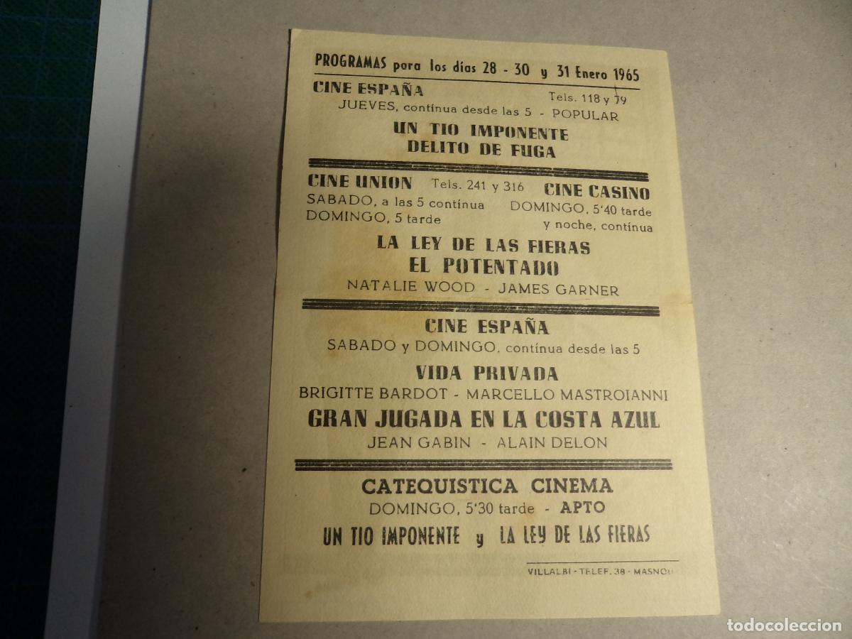 Cine: Gran jugada en la costa azul. Alain Delon. - Foto 2