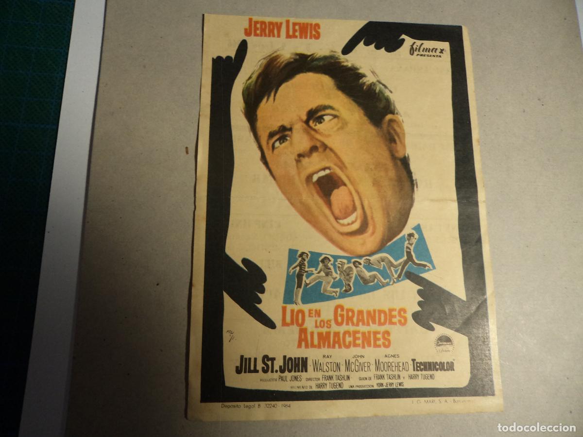 Cine: Lio en los grandes almacenes. Jerry Lewis. - Foto 1