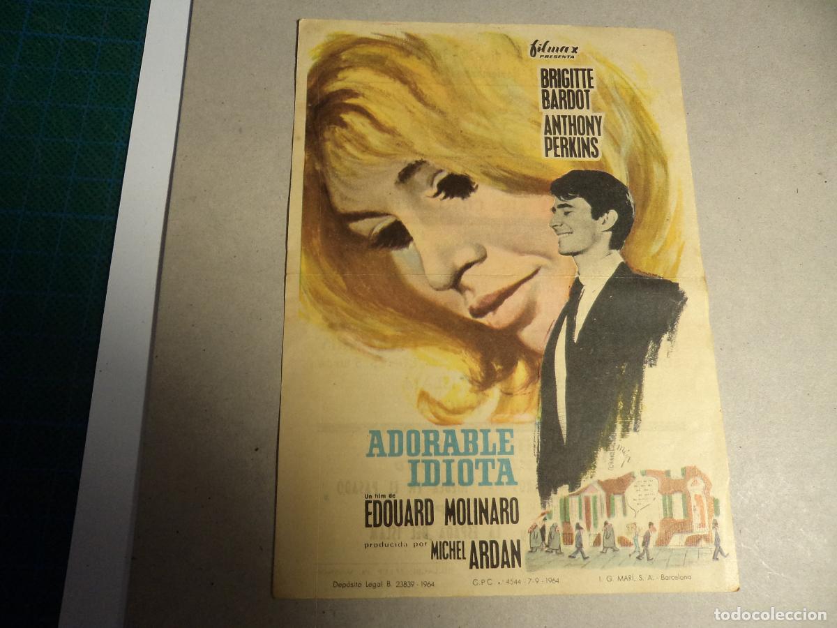 Cine: Adorable Idiota. Brigitte Bardot. - Foto 1