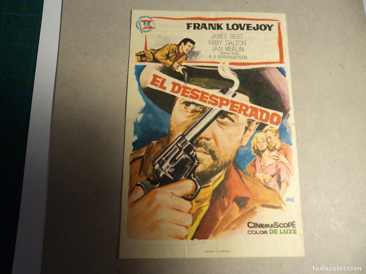 Cine: El desesperado. Frank Lovejoy. - Foto 1