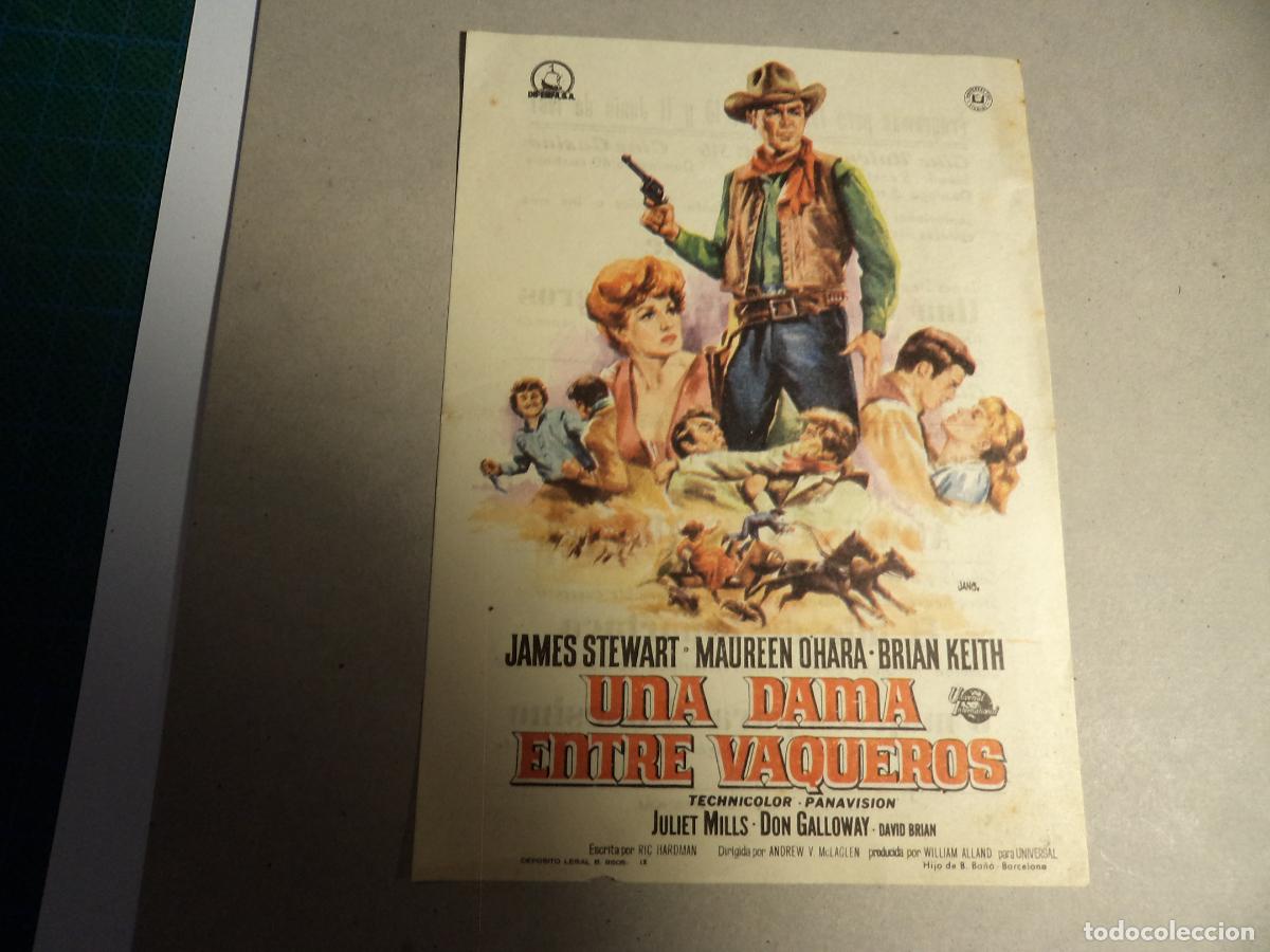 Cine: Una dama entre vaqueros. - Foto 1