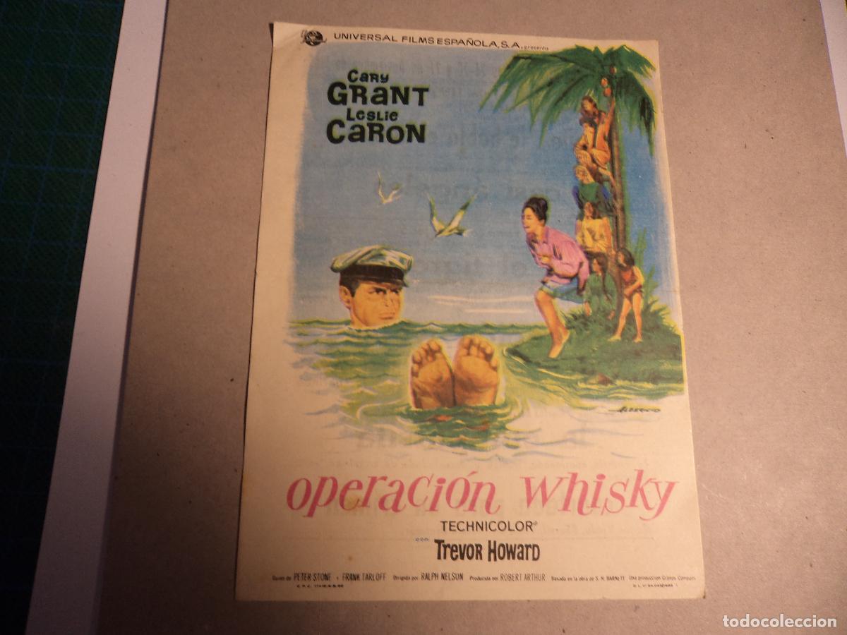 Cine: Operacion Whisky. Gary Grant. - Foto 1