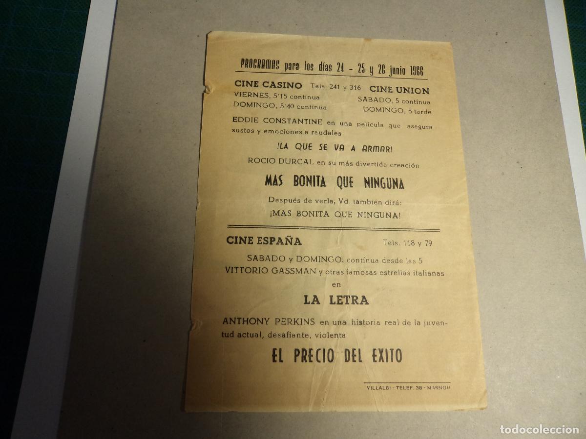 Cine: La Letra. Vittorio Gassman. - Foto 2