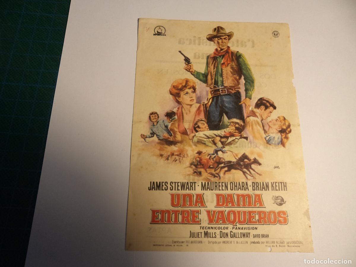 Cine: Una dama entre vaqueros. - Foto 1