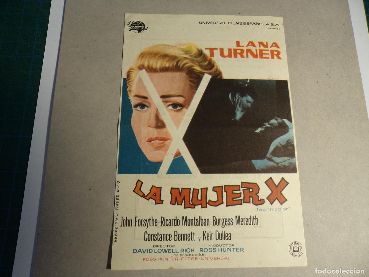 Cine: La mujer X. Lana Turner. - Foto 1