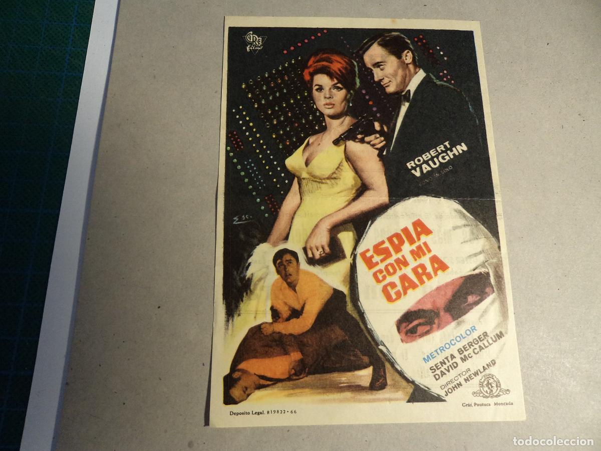Cine: Espia con mi cara. Robert Vaughn. - Foto 1