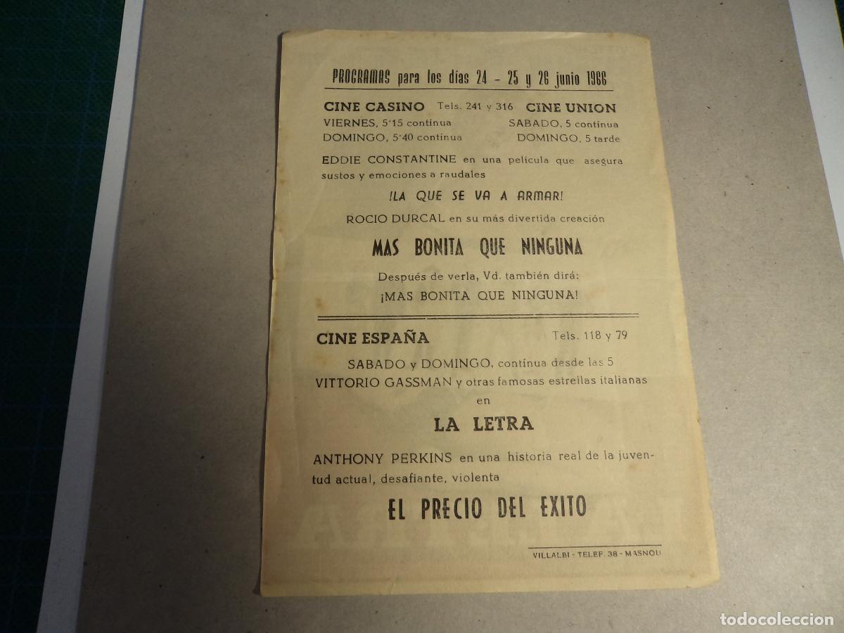Cine: La Letra. Vittorio Gassman. - Foto 2