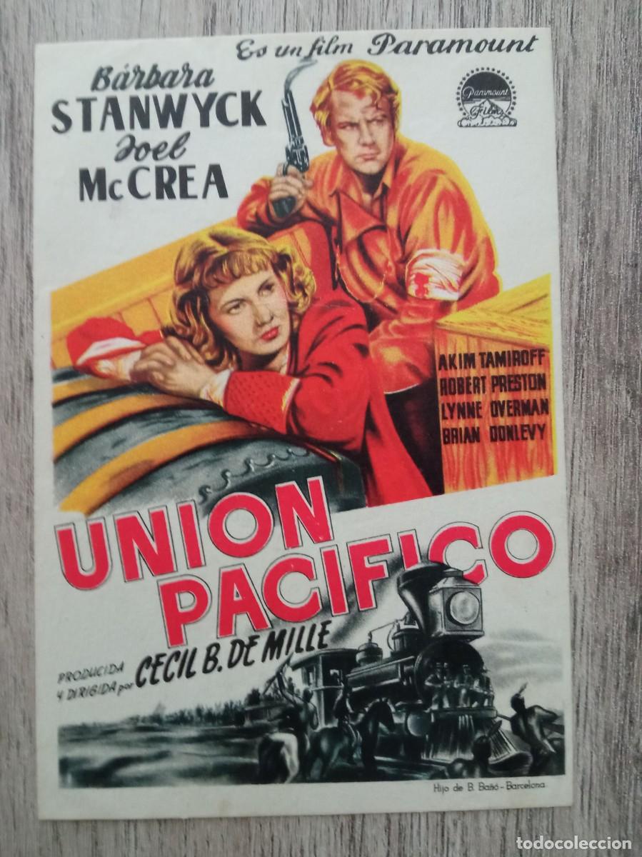 Cine: UNION PAC&Iacute;FICO, BARBARA STANWYCK - Foto 1