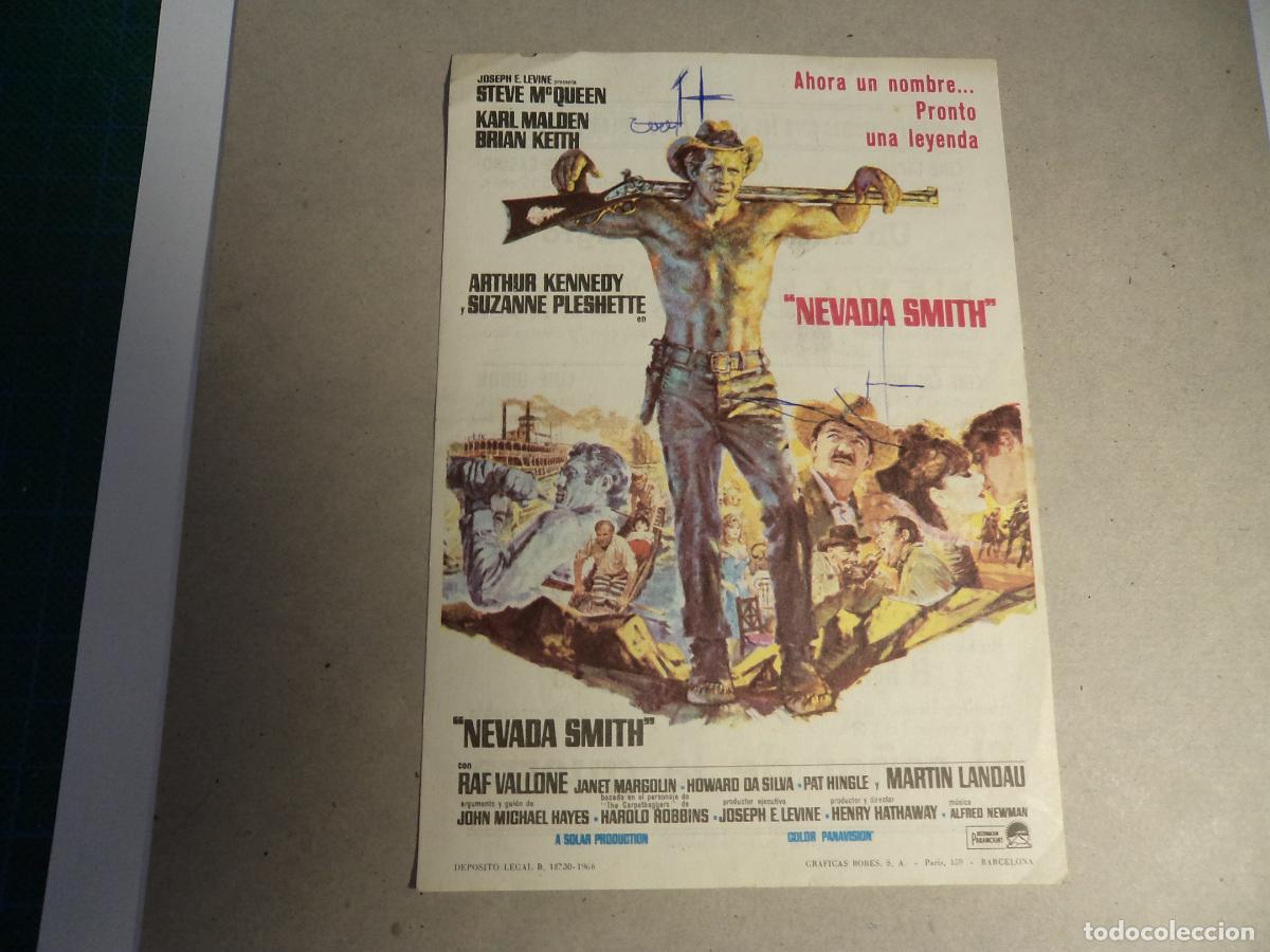 Cine: Nevada Smith. Steve Mcqueen. - Foto 1