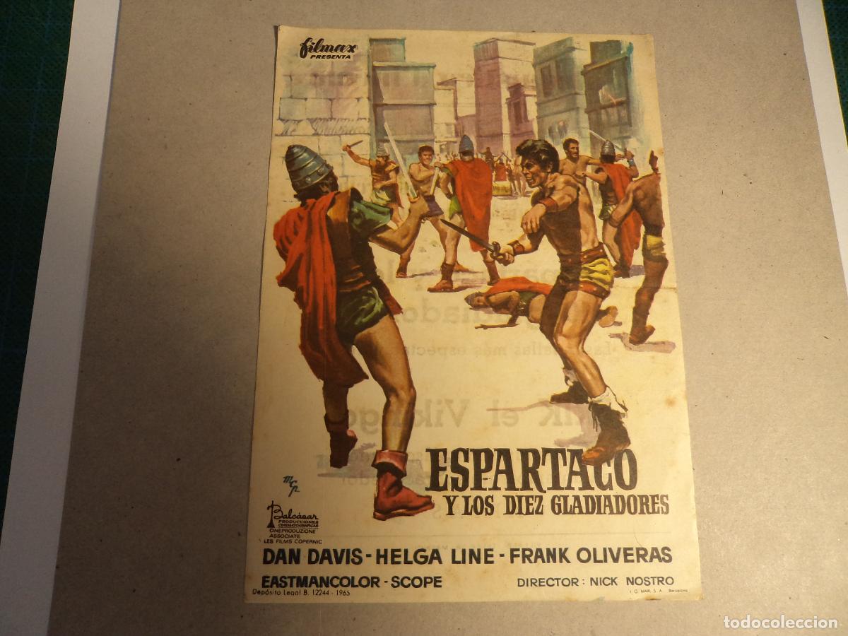 Cine: Espartaco y los diez gladiadores. - Foto 1