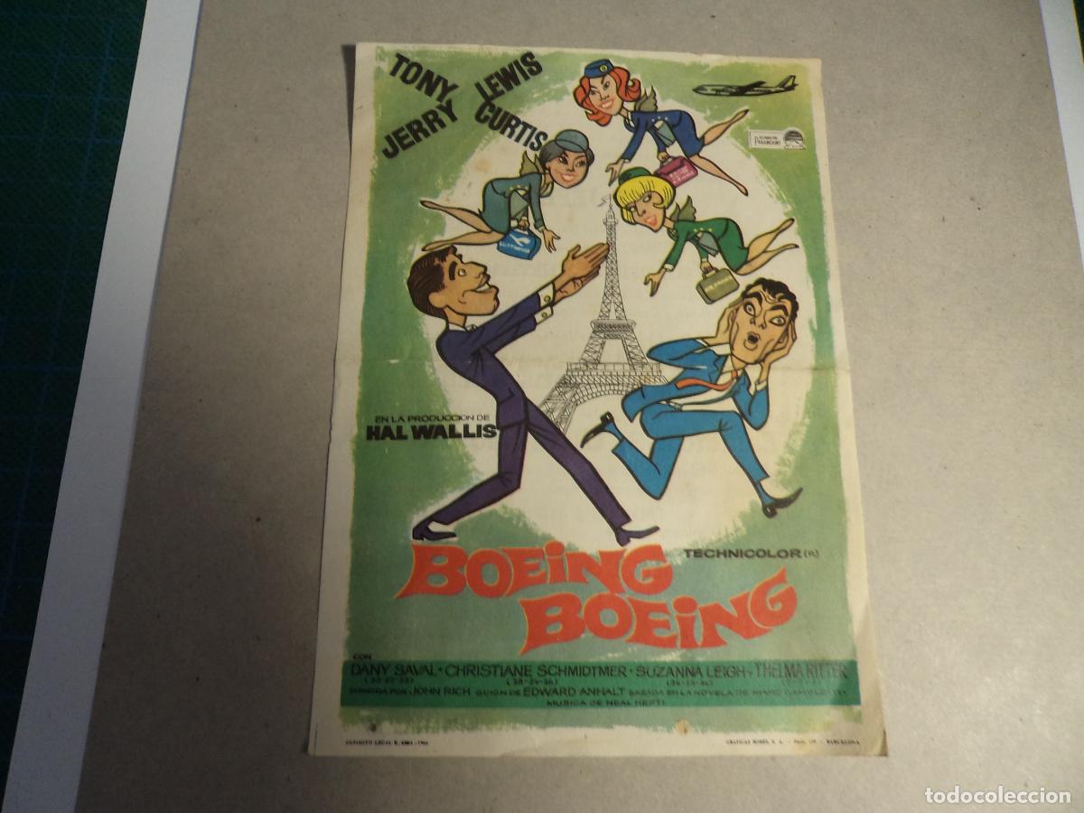 Cine: Boeing boeing. Programa de mano. - Foto 1