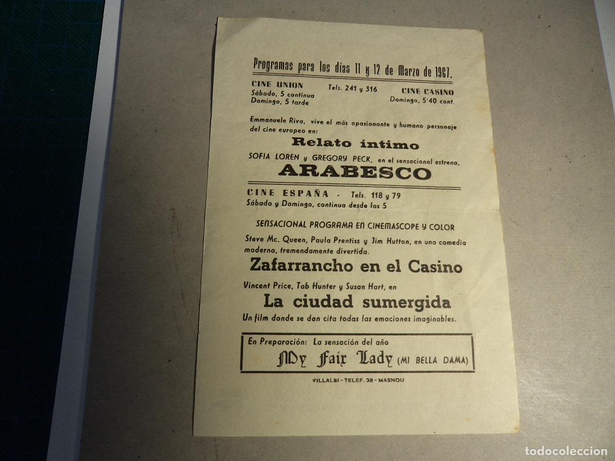 Cine: Arabesco. Sofia Loren. - Foto 2