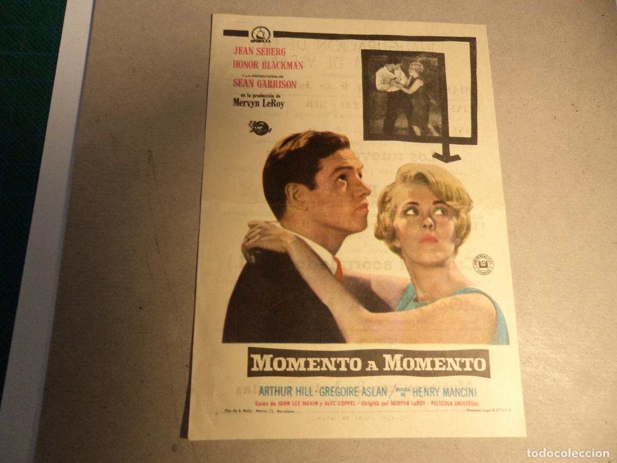 Cine: Momento a Momento. Programa de mano. - Foto 1