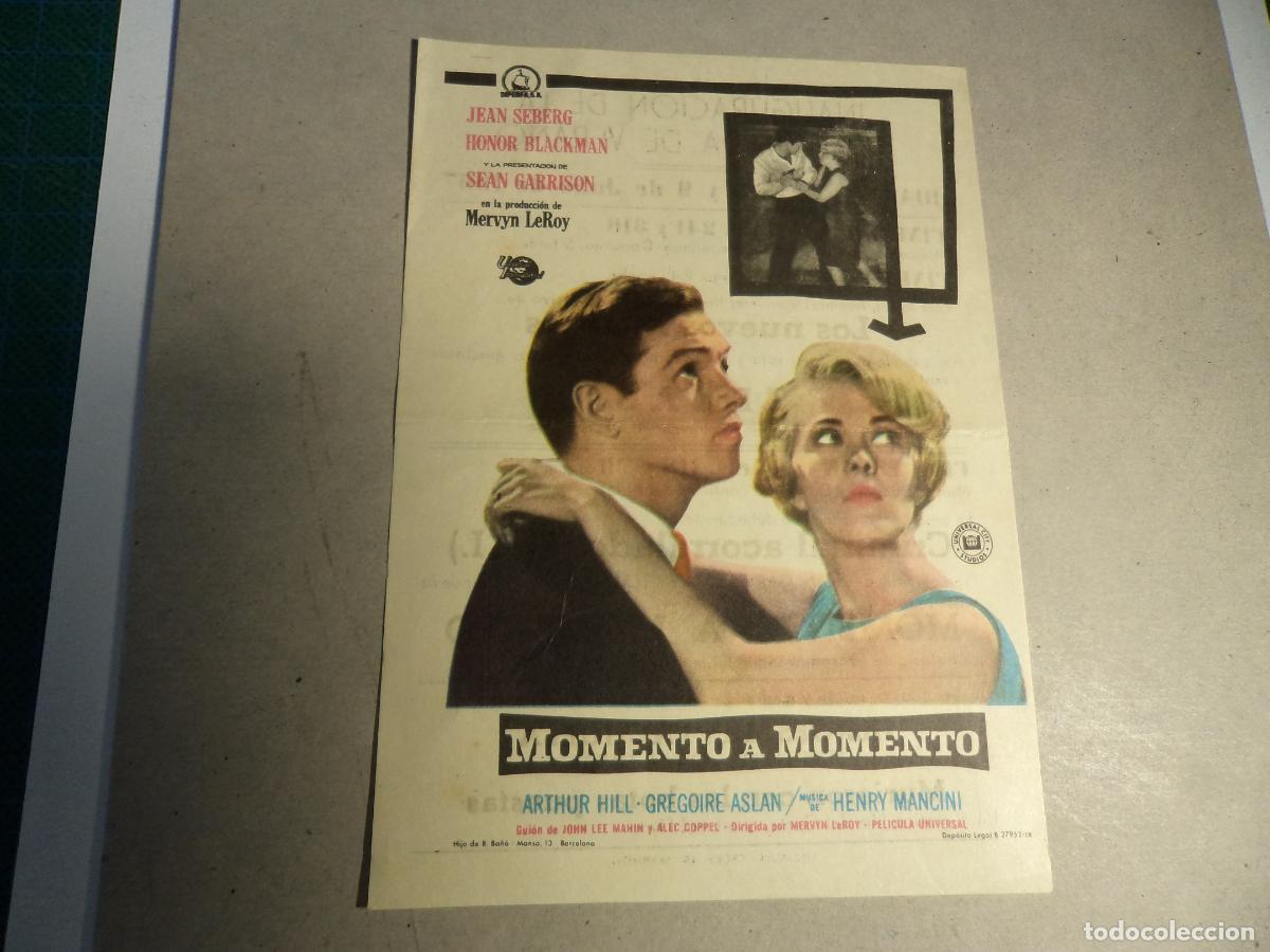 Cine: Momento a Momento. Programa de mano. - Foto 1