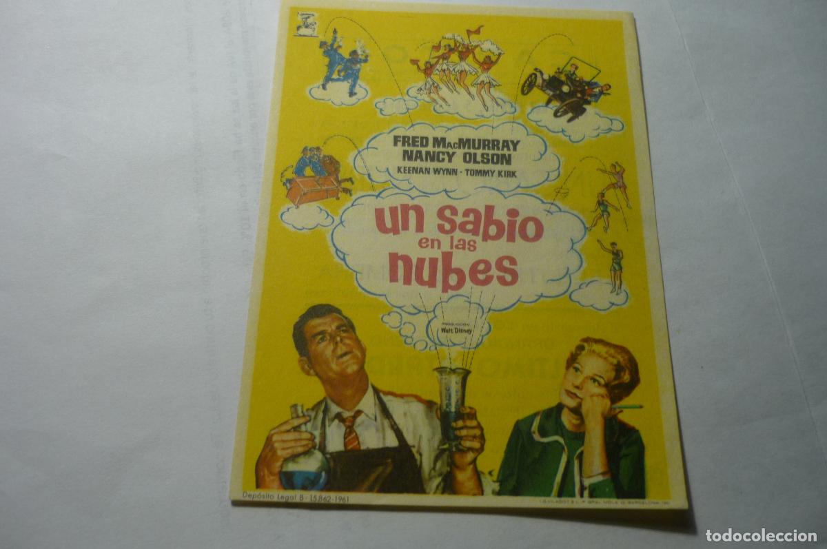 Cine: programa un sabio en las nubes.-fred mac murray publicidad - Foto 1