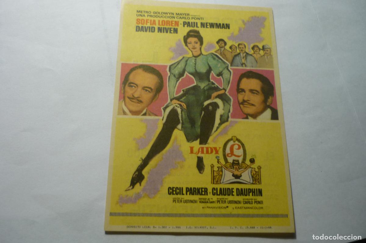 Cine: programa lady l sofia loren publicidad - Foto 1