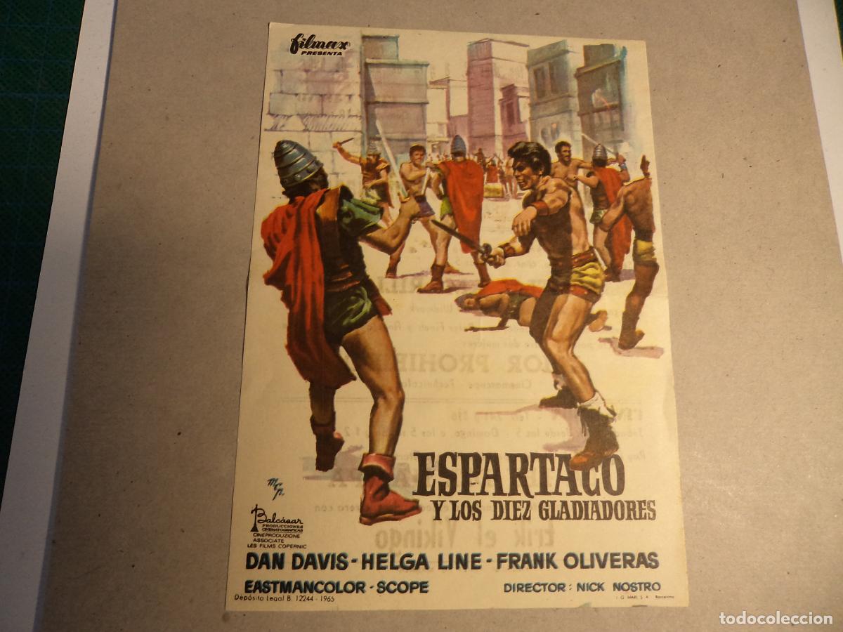 Cine: Espartaco y los diez gladiadores. - Foto 1