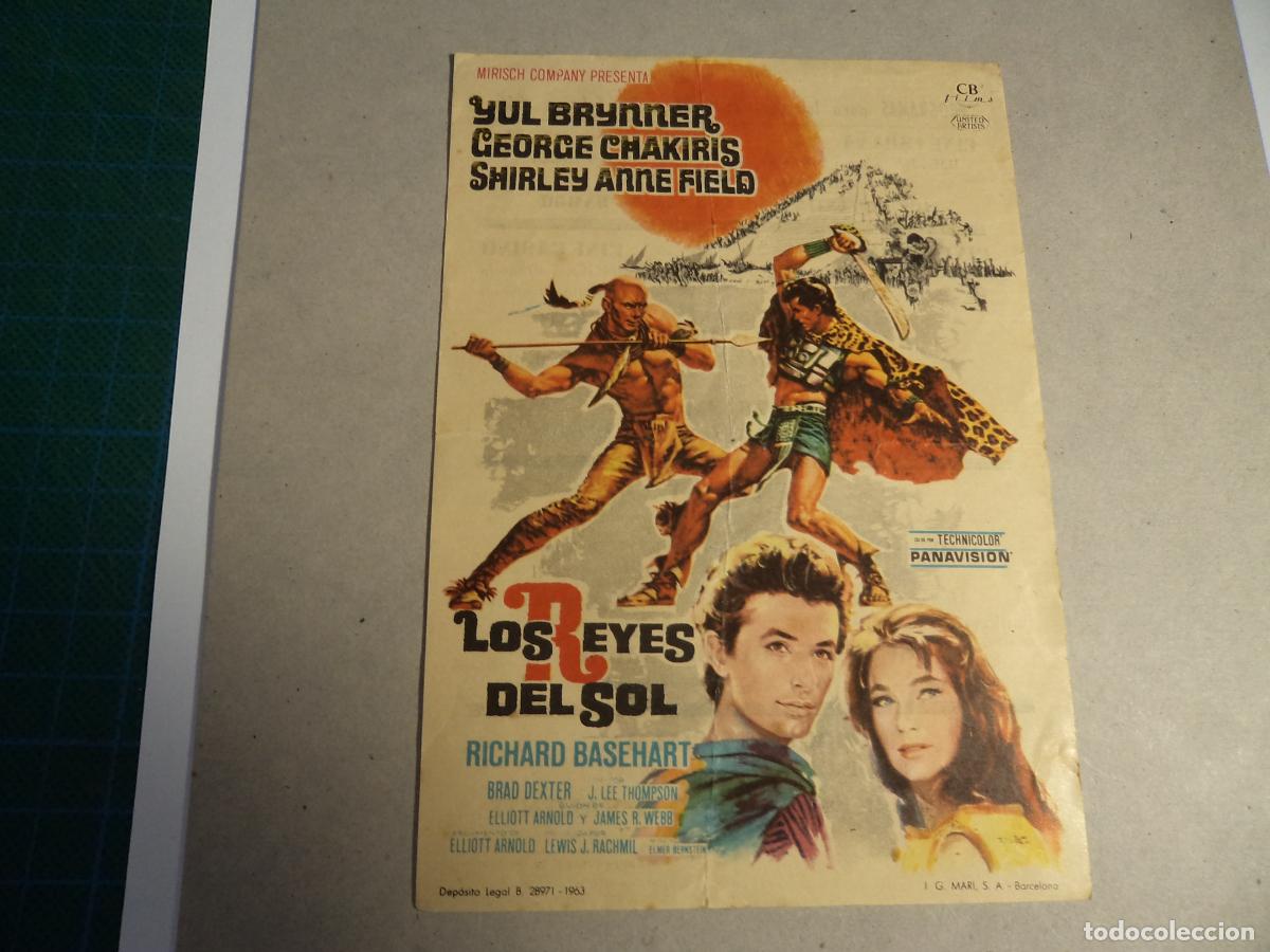 Cine: Los reyes del Sol. Programa de mano. - Foto 1