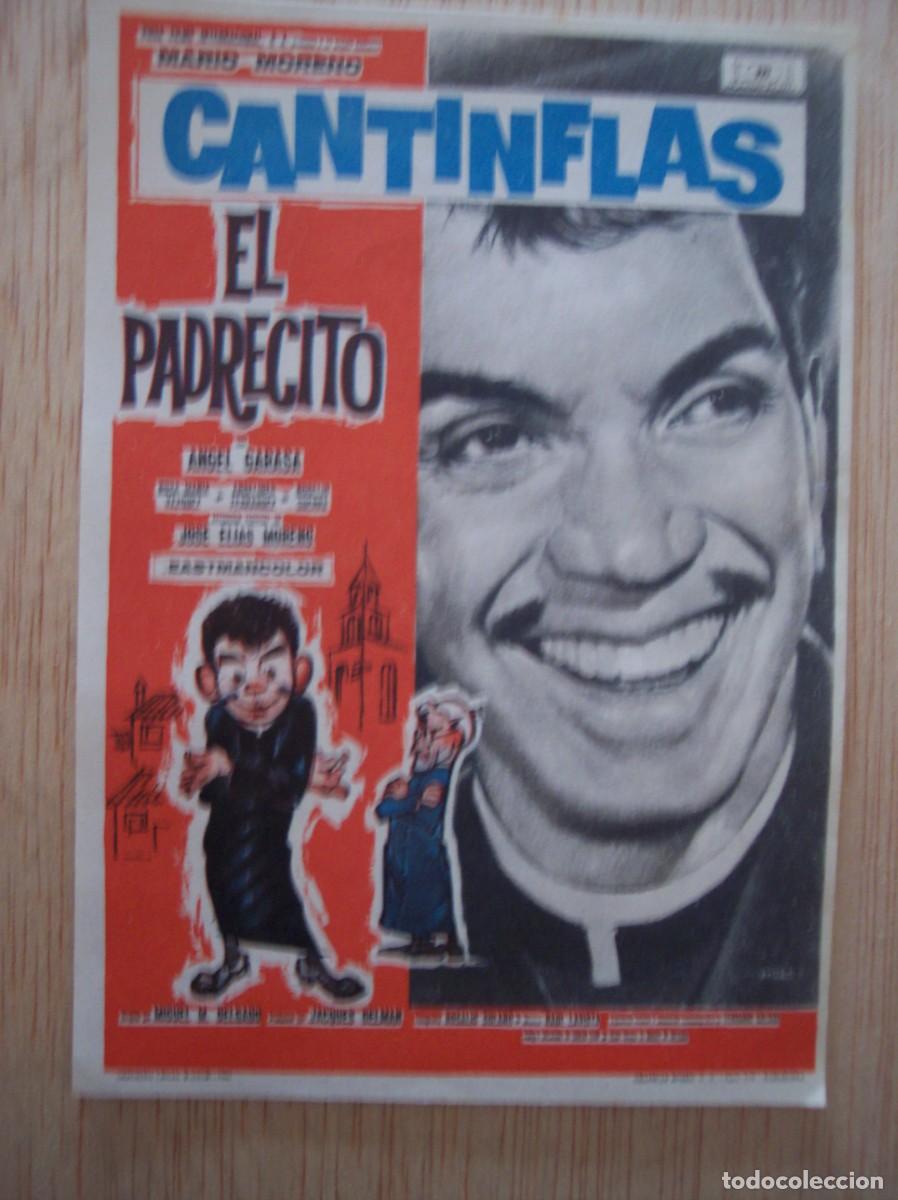 Cine: PROGRAMA DE MANO CANTINFLAS EL PADRECITO - Foto 1