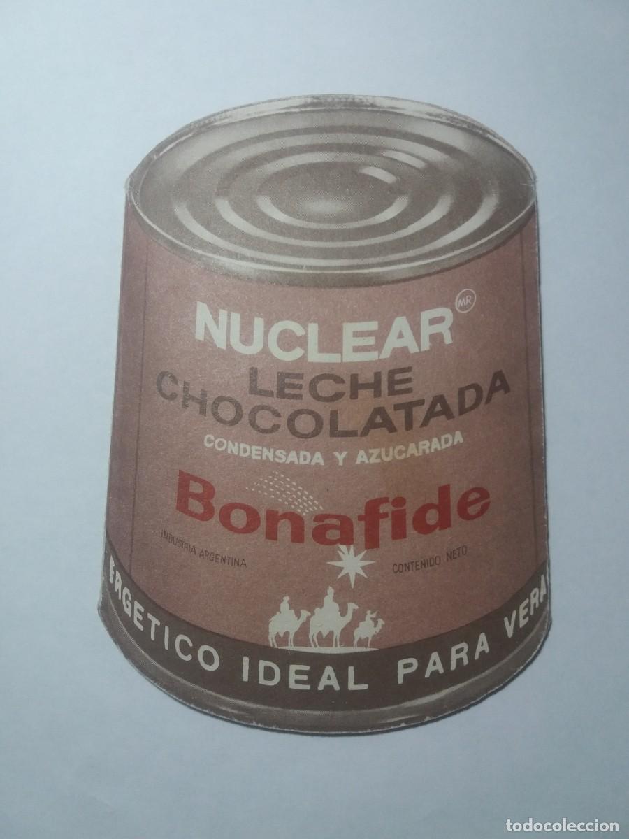 Cine: Folleto Propaganda extensible LECHE CHOCOLATADA NUCLEAR - Foto 1