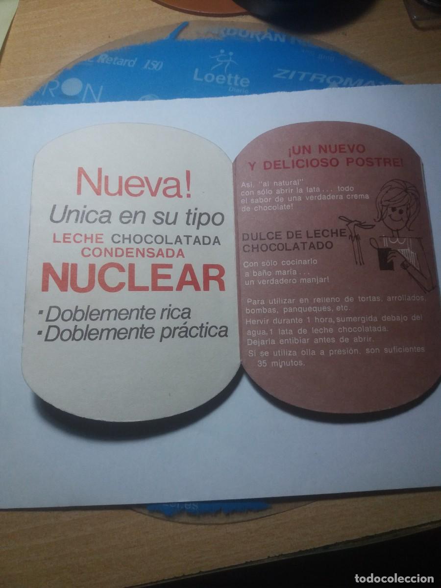 Cine: Folleto Propaganda extensible LECHE CHOCOLATADA NUCLEAR - Foto 3