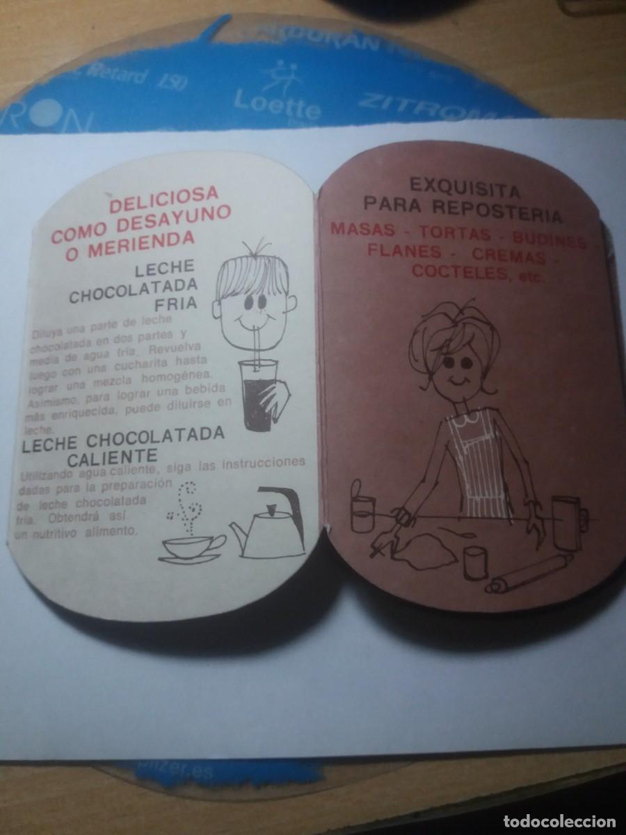 Cine: Folleto Propaganda extensible LECHE CHOCOLATADA NUCLEAR - Foto 4