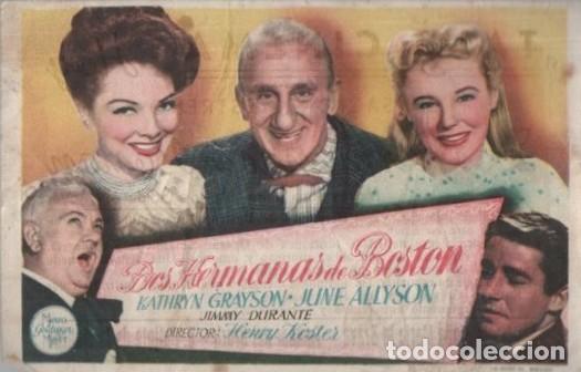 Cine: PROGRAMA DE CINE: DOS HERMANAS DE BOSTON PC-10351 - Foto 1
