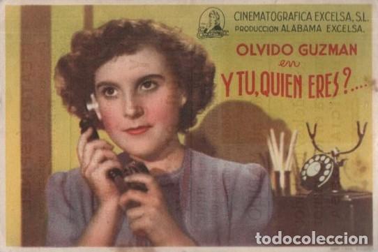 Cine: PROGRAMA DE CINE: Y TU, QUIEN ERES? PC-10352 - Foto 1