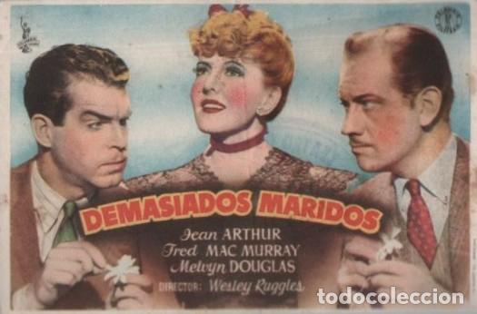 Cine: PROGRAMA DE CINE: DEMASIADOS MARIDOS PC-10355 - Foto 1