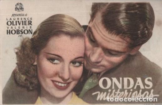 Cine: PROGRAMA DE CINE: ONDAS MISTERIOSAS PC-10356 - Foto 1