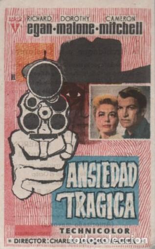 Cine: PROGRAMA DE CINE: MI ANSIEDAD TRAGICA PC-10383 - Foto 1