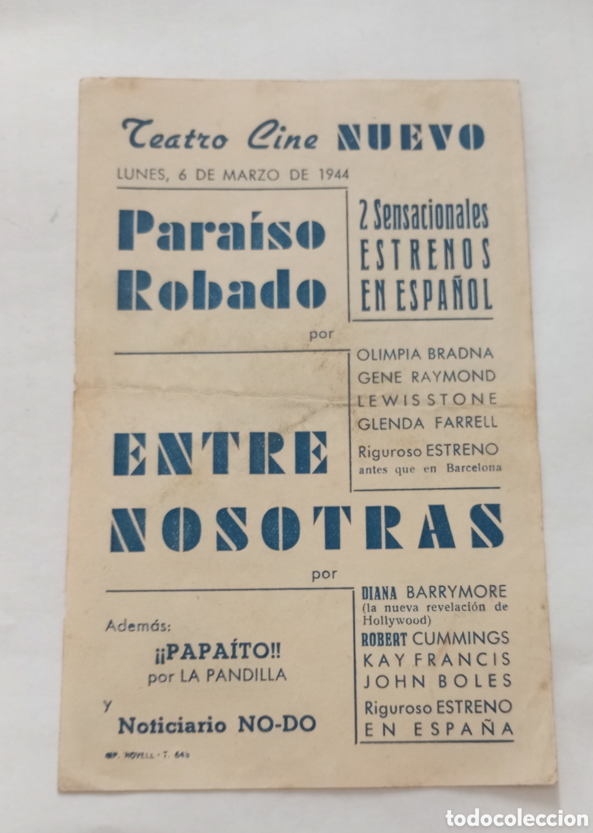 Cine: Programa cine para&iacute;so robado teatro cine nuevo - Foto 2