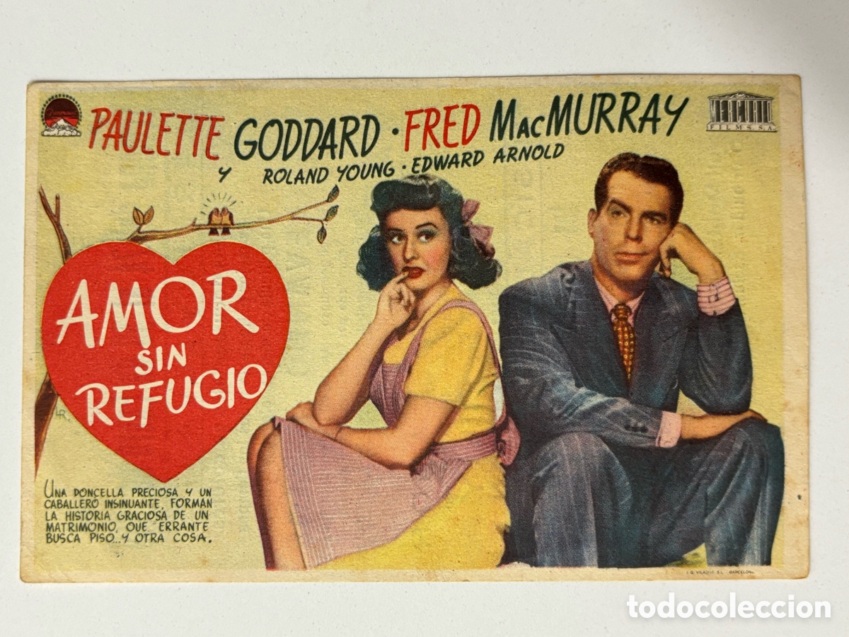 Cine: Programa amor sin refugio paulette Goddard con publicidad A14 - Foto 1