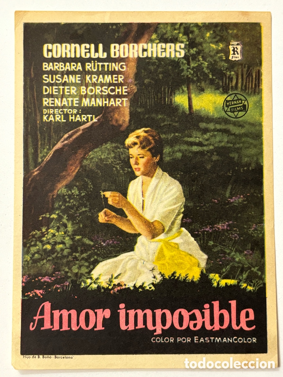 Cine: Programa amor imposible cornell borchers A14 - Foto 1