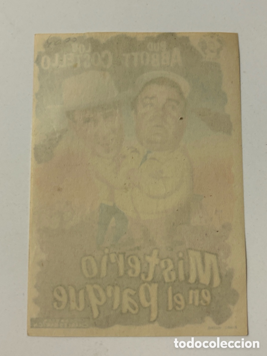 Cine: Programa misterio en el parque Abbott y costello A14 - Foto 2