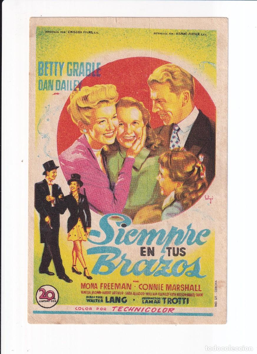 Cine: SIEMPRE EN TUS BRAZOS : BETTY GRABLE - Foto 1