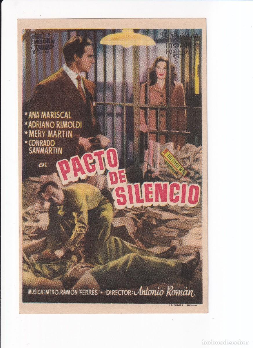 Cine: PACTO DE SILENCIO : ANA MARISCAL - Foto 1