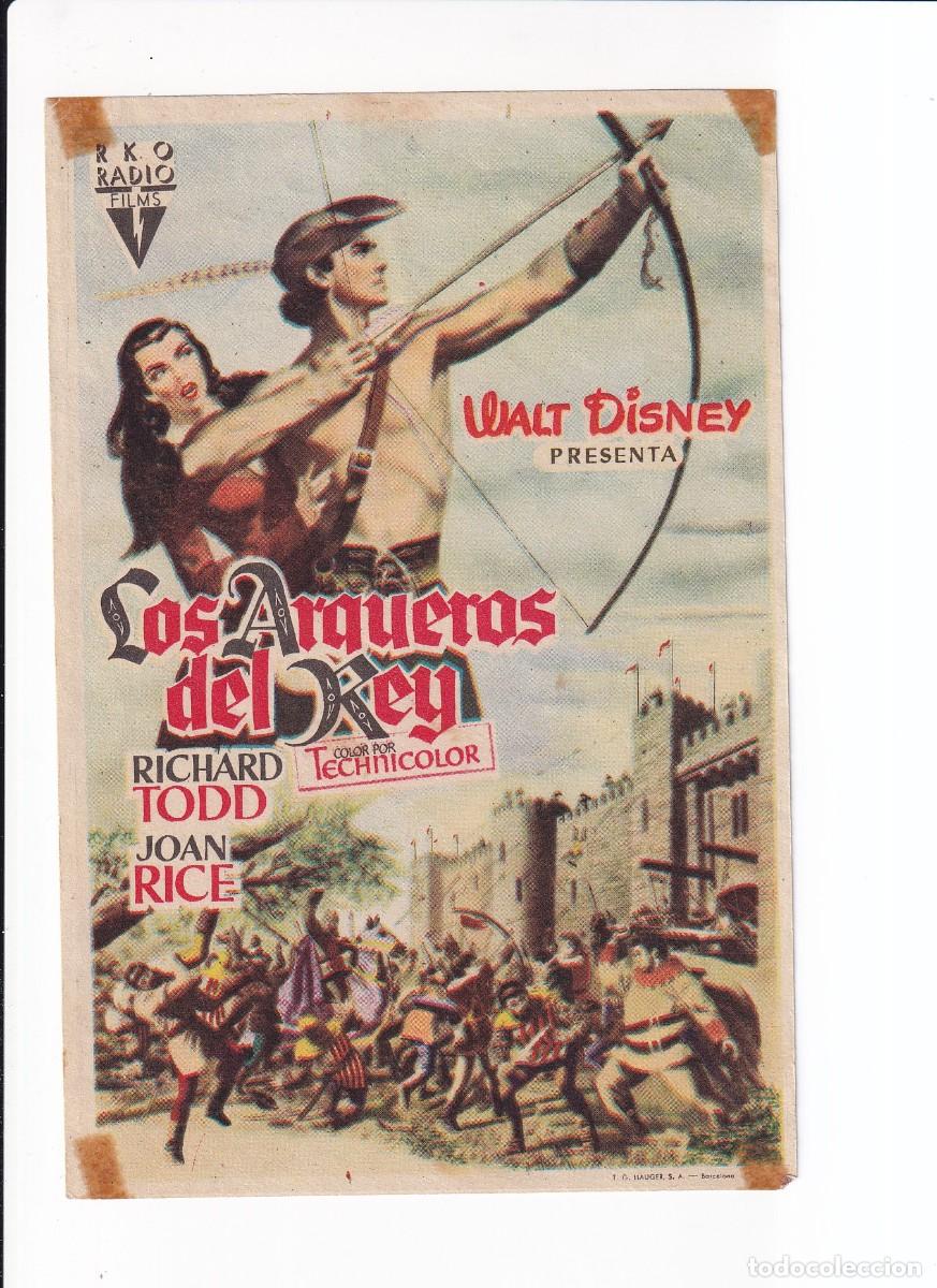 Cine: LOS ARQUEROS DEL REY : RICHARD TODD - Foto 1