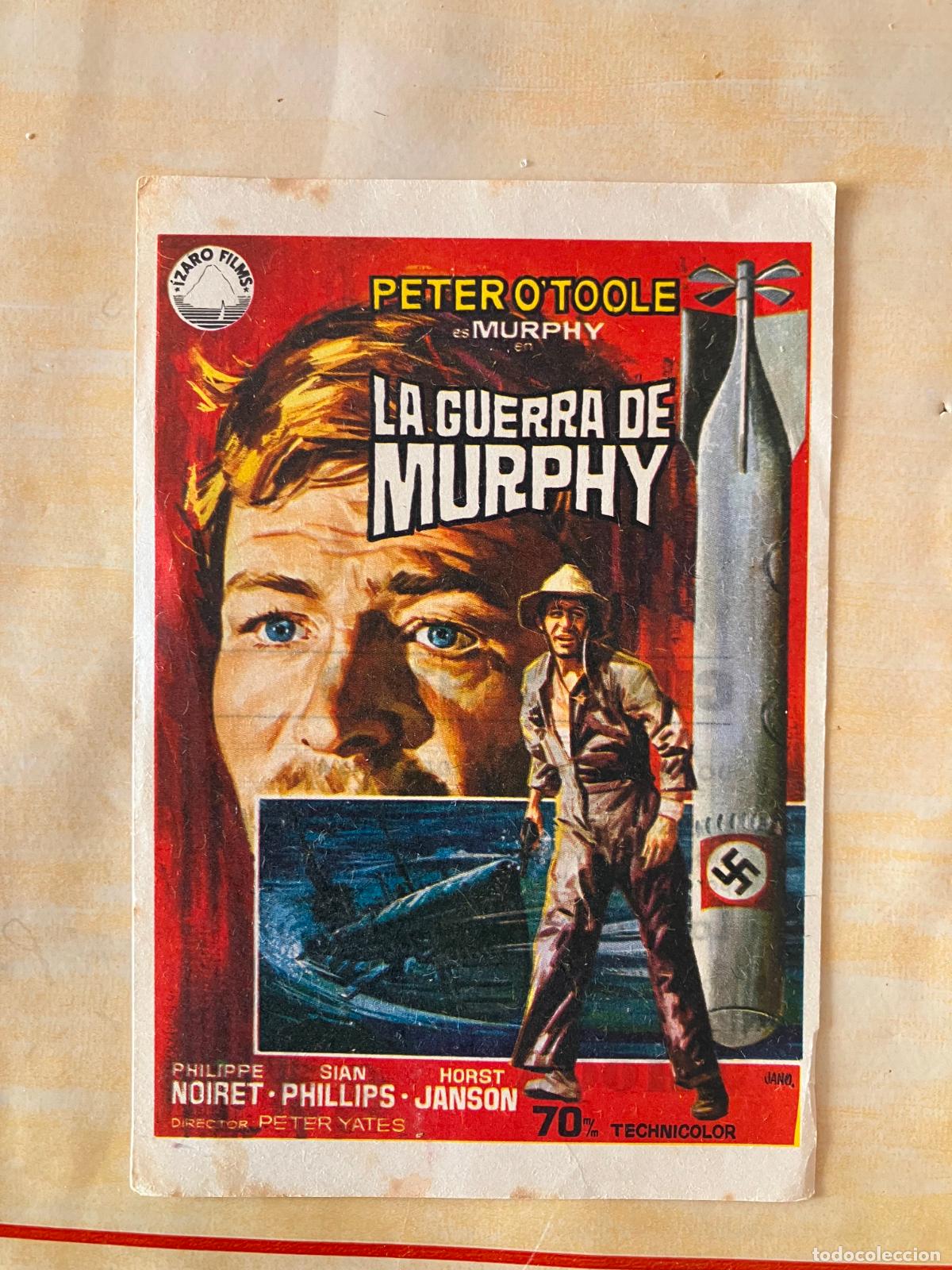 Cine: La guerra de Murphy - Programa de cine C/P - Foto 1