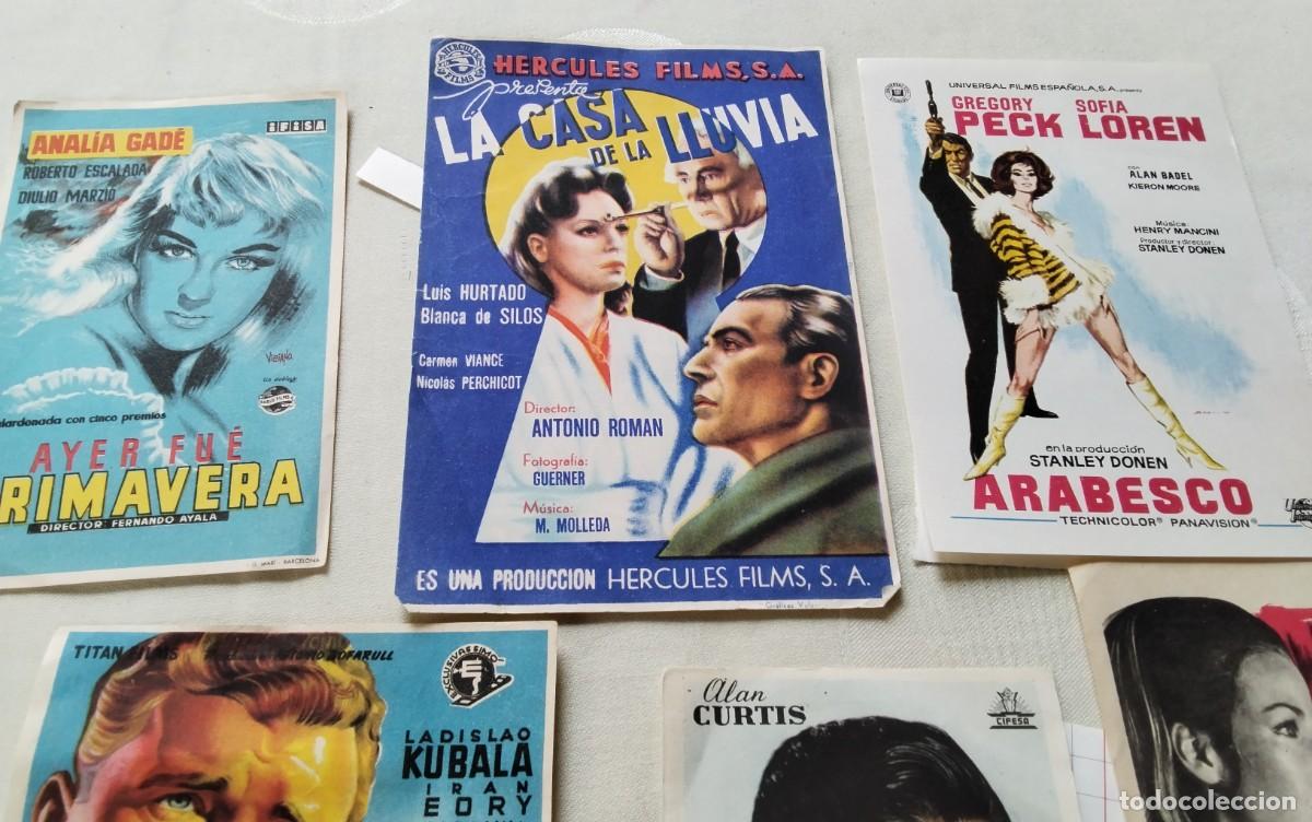 Cine: LOTE DE 11 PROGRAMAS DE MANO DE CINE , VER COMPOSICION - Foto 3